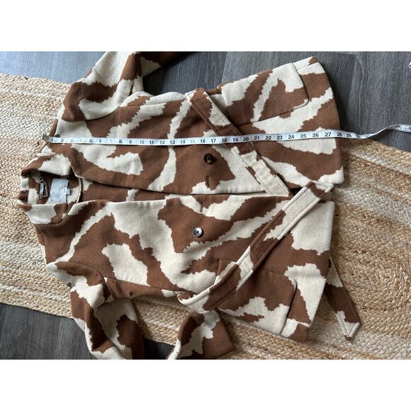 SOIA & KYO Women's Azora Animal Print Jacket Size M - Picture 7 of 16